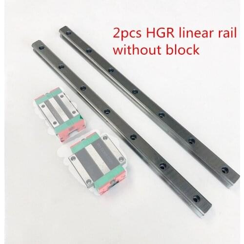 2pcs HGR15 HGR20 HGR25 HGR30 Square Linear Guide Rail for HIWIN Slide Carriages HGH15CA HGH20CA HGR25CA