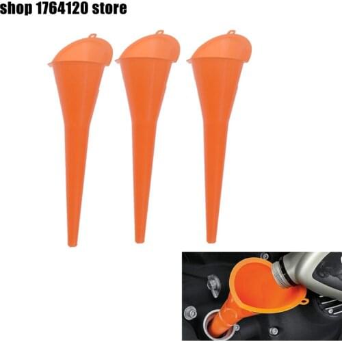 3pcs Motorcycle Forward Control Bike Transmission Crankcase Oil Filling Fill Funnel Wear-resistant Oil Filling Gasoline Funnel