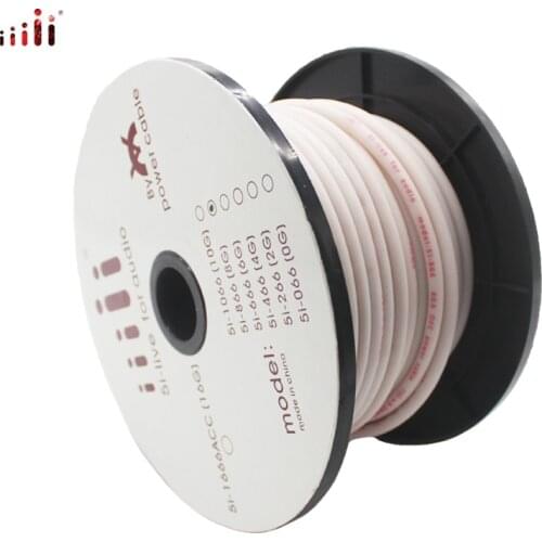 Car Audio International Standard 8ga 10ga 12ga 16ga Oxygen-free Copper Pure Copper Power Cord Power Amplifier Subwoofer Line