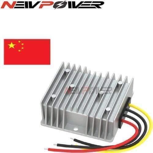 Non isolation 36V 48V 60V 72V to 13.8V 10A DC DC Converter Step Down 30-80 Volt to 13.8 Volt Regulator Voltage Transformer