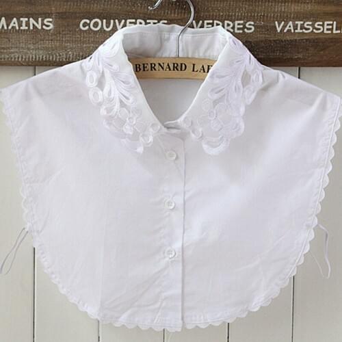 False Collar Apparel Accessaries Female Korean style Womens Fake Collar Female spring winter sweater saving collar Clothing