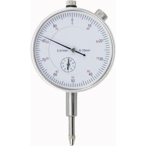 Gadget Pointer Dial Indicator 0-10mm Scale Precision Indicators Rustproof Stainless Steel Measuring Tools Magnetic Base Holder