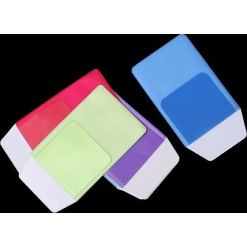 Colorful PVC Doctors Nurses Bag Pocket Protector Leak-Proof Pen Pouch for Pen Leaks Office Hospital Supplies