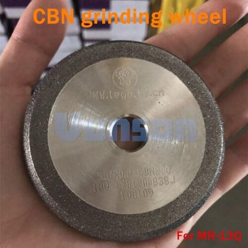 Cubic Boron Nitride Grinder Wheel Special for MR-13Q 4mm~14mm Diameter Sheet Metal Drill Bits Grinder/Sharpener Machine