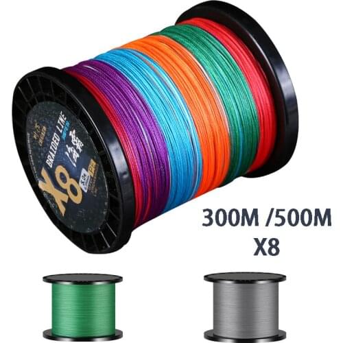 CHUAZO 8 Strand Japan Daiwa Super Strong PE Braided Fishing Line Multifilament Braid Thread 8 Braid 17.8LB-156.6LB