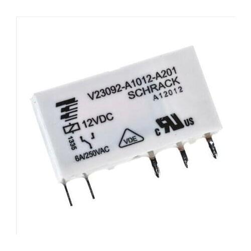 HOT NEW 12V relay V23092-A1012-A201 V23092A1012A201 12V 12VDC DC12V 6A 250VAC 5PIN