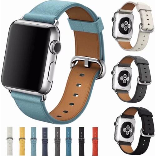 Band for iwatch strapulseira apple watch correa apple watch 38mm 42mm leather strap pulseira apple watch bracelet iwatch band