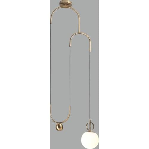 Nordic Pendant Light Clear Glass Lampshade Hanging Lamp Dining Room Cafe Bar Led Pendant Lights Suspension Luminaire S pendant