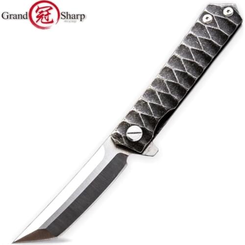 NEW Paring Knife Folding Knife D2 Blade Steel Handle Tactical Knives Camping Survival Hunting Pocket Flipper Knife EDC Tools BBQ