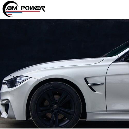 High quality 3 series F30 F35 to M3 style fender ducts fit for iron High quality 3 series F30 F35 M3 style fender ducts