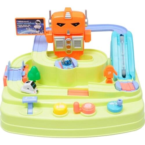 Funny Manual Adventure Board Game Parent-child Interactive Toys Children Gifts -Robot