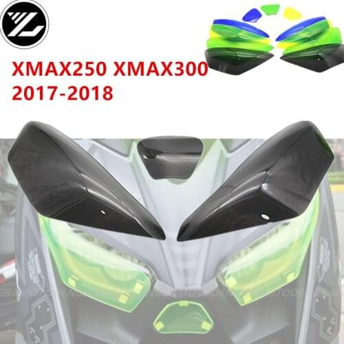 Motorcycle ABS Headlight Protection Cover Headlight Screen Lens Protective Cover Fit for YAMAHA xmax XMAX250 XMAX300 2017 2018