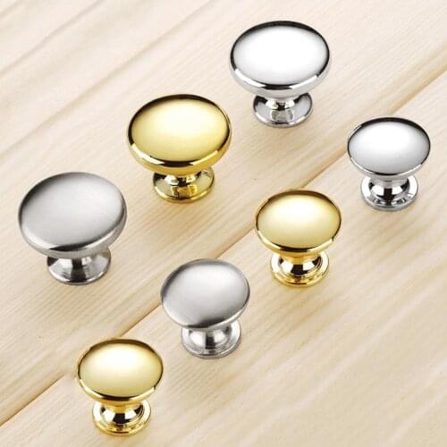 1Pcs Furniture Hardware Handle Cabinet Handle 22MM/30MM Small Handle Drawer Wardrobe Zinc Alloy Door Handle