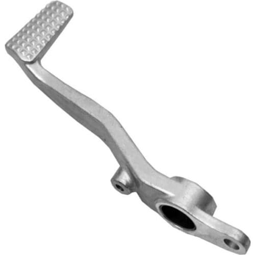 ALLGT Al Silver Rear Brake Foot Pedal Lever fits For Kawasaki ZX9R 1998 1999 2000 2001 2002 2003