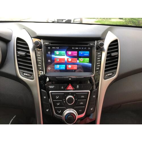 2 Din Android 10 For Hyundai I30 Elantra GT 2012 - 2016 Car Radio Central Multimedia Player GPS Navigation Autoradio DVD IPS