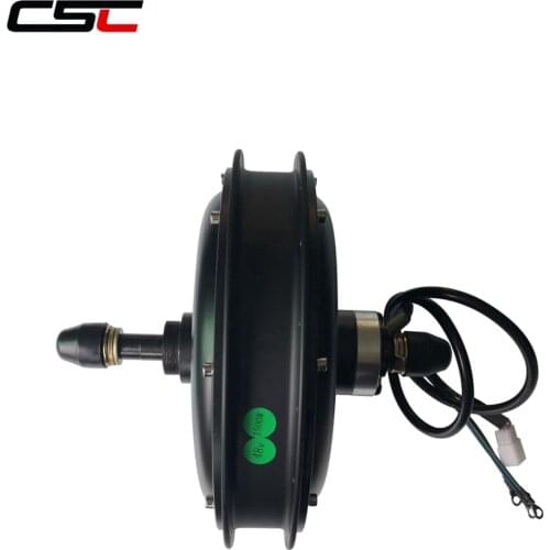 48V Electric Bike Brushless Non-Gear Hub Motor 500W 750W 1000W 1500W eBike Snow Fat Bicycle Cassette Thread Hub Engine