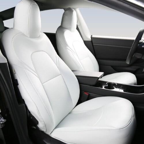 Car Seat Covers for Tesla Model Y 2019 2020 2021 Full Surrounded Cushion Protector for Lady Gentleman