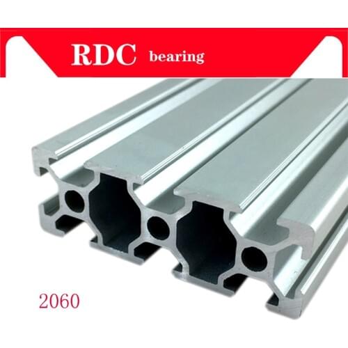 2060 3D Printer Parts 2060 Aluminum Profile European Standard Anodized Linear Rail Aluminum Profile 2060 Extrusion 2060 cnc part