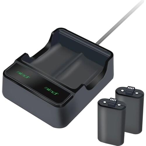 For Xbox Series X / S Dual Charging Dock Station Battery Charging Kit For Xbox One Twin Charging Dock Station
