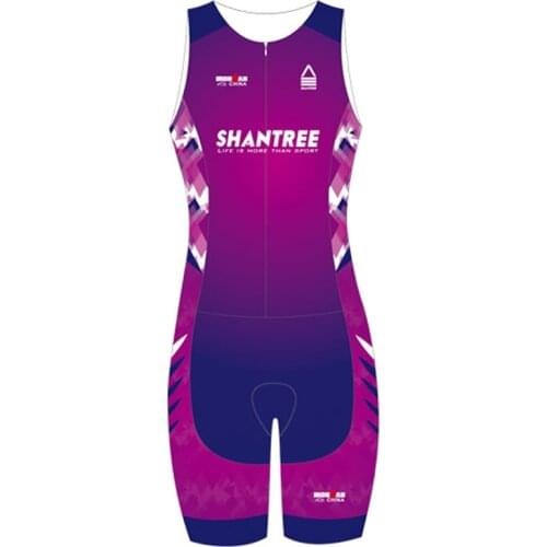 Pro cycling skinsuit women and men bicycle jumpsuit triathlon suit bike sleeveless straps cycling roupa ciclismo skating suit