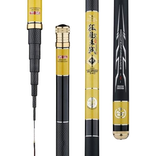 3.6/4.5/5.4/6.3/7.2m Short Section Fishing Rod Pesca Carp Fishing Pole Hand Olta Carbon Fiber Stream Canne De Pesca Fishing Gear