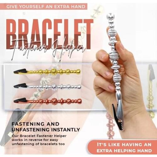 Bracelet Fastener Helper Magic Bracelet Wear Helping Hand Watch HolderClasp Fastener Tools Helper Bracelet assistant clip