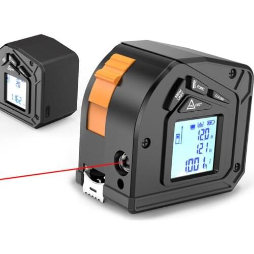 50M Laser tape Measure King Metro Meter laser Electronic Roulette digital Measuring Tape tools retractable