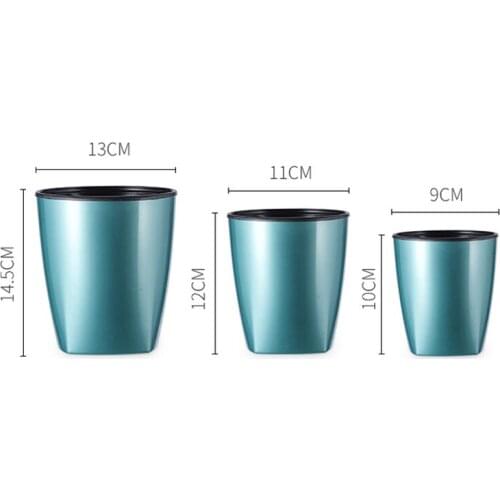 Lazy Flower Pot Automatic Water Absorption Plant Hydroponic For Home Garden Groot Flower Pot Maceteros Decorativos