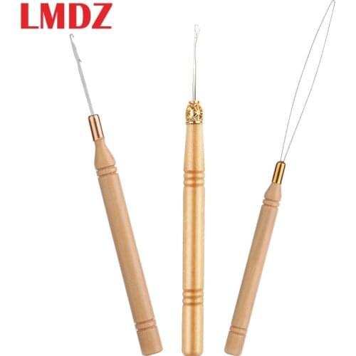 LMDZ Dreadlock Crochet Hook Wig Crochet Needles Set Hair Weave Needle Carpets Making Repair Tool Hooks Needle Braid Craft