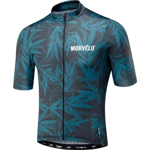 Morvelo MX Summer Mens Short Sleeve Maillot Clothes Clothing Sportwear Cycling Jerseys Bike Bicycle Breathable Shirt MTB