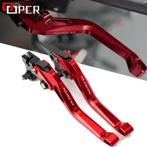 2019 New logo Motorcycle Adustable Brake Clutch Levers For KYMCO XCITING 250 300 400 500 S400 Accessories