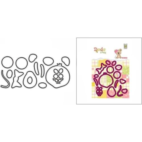 2021 New Cartoon Mouse Animal Metal Cutting Dies for DIY Scrapbooking Decoration and Card Making Paper Craft Embossing No Stamps