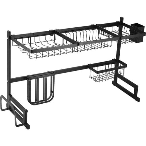 Upgrade Kitchen Organizer Dishes Dryer Storage Rack Holder Kitchen Sink Sponge Holder Tableware Dinnerware Organizer Dryer Rack