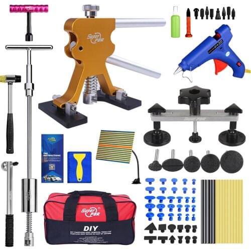 PDR car Tools Removal Kit Line Board Hand Tools Sets Dent Repair Tool Auto Ferramentas Dent Puller Suction Cup Paintless Dent