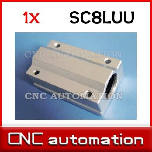 SC8LUU SCS8LUU 8mm Linear axis Ball Bearing block, Lengthen Bearing pillow Bolck Linear unit for CNC