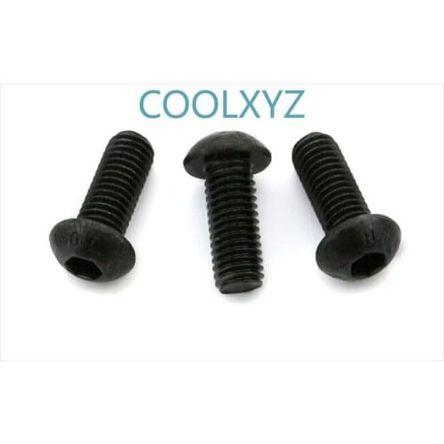 Half round head hexagon socket screw bolts ISO7380 disc head hexagon socket screw M5-M12 2PCS