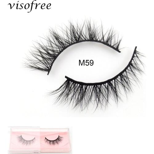Visofree Mink Eyelashes 3D Mink Lashes Thick HandMade Full Strip Lashes Cruelty Free Mink Lashes 13 Style False Eyelashes Makeup