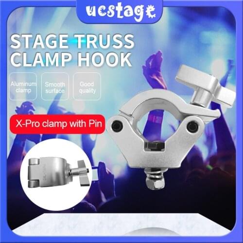 Global X-Pro truss clamp 750kg loading fit 50mm tube stage light hook clamp