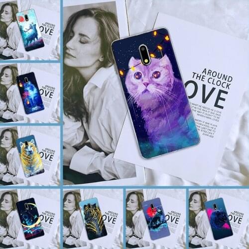 Back Cover For Nokia 9 8 6 5 3 2 1 Plus Silicone Cool Animal Wolf Phone Case For Nokia 7 Plus X71 X6 Nokia2 Nokia3 Nokia5 Nokia6