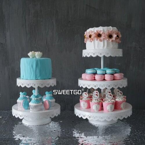 2 tiers cupcake stand wedding Cake decoratingfor party event candy bar home decoration bakeware tools Kitchen& bar