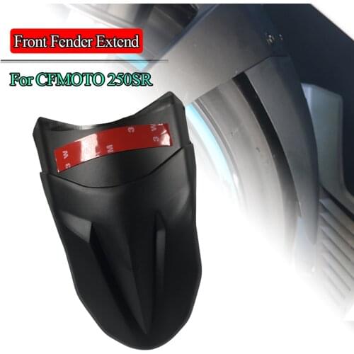 250SR Mudguard Extension For CFMOTO SR250 CF250SR CF MOTO 250 SR Fender Extender Wheel Tire Hugger CF250 Motorcycle Accessories