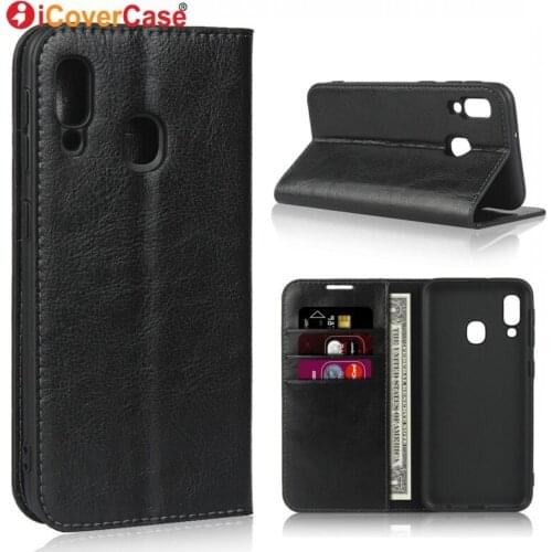 For Samsung A20e Cases Leather Phone Case Cover Business Luxury Wallet For Samsung Galaxy A20e Phone Accessories Coque Etui