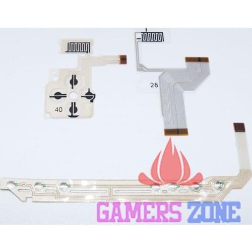 40sets Flexible For PSP 1000 Keypad Left/Right Volume Shoulder Button Flex Ribbon Cable For PSP1000