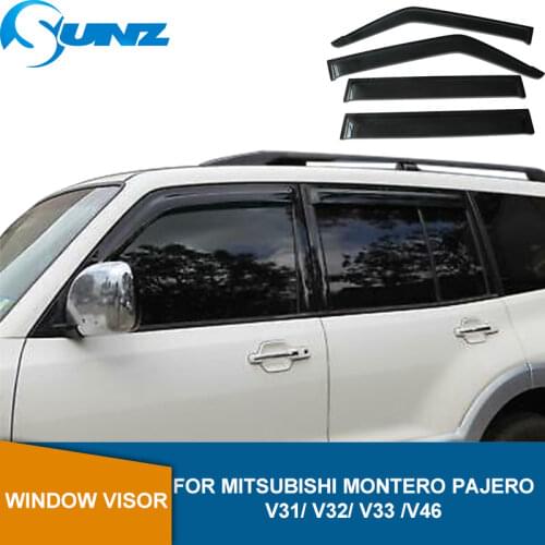 Window Visor For Pajero Montero V31 V32 V33 V46 1991 1992 1993 1994 1995 1996 1997 1998 Sun Rain Deflector Guards SUNZ