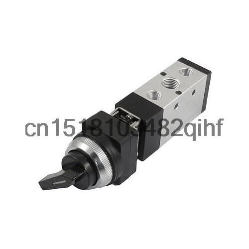 MV522LB 12mm Thread Input 2/5 Way Long Selector Knobs Air Mechanical Valve