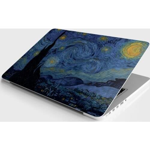 Sticker Master Starry Night Universal Laptop Skin For 13 14 15 15.6 16 17 19 "Inc Notebook Decal For Mac,dell,acer,hp,toshiba,asus