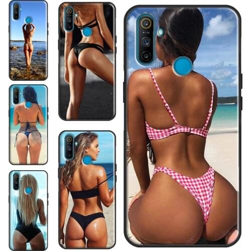 Sexy Ass Bikini Girl For Realme 8 Pro 6 7 Q3 Pro GT Neo C15 C3 C21 C11 Phone Case For OnePlus 9 Pro 8 7T 8T 9R