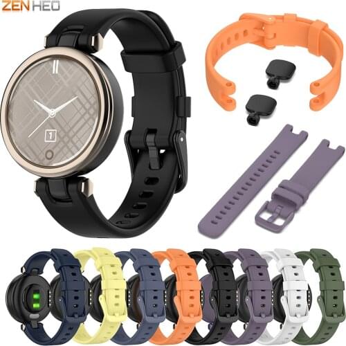 Silicone Strap For Garmin Lily Women’s Fitness Sport Bracelet Replacement Watchband for Garmin Lily Wrist Band