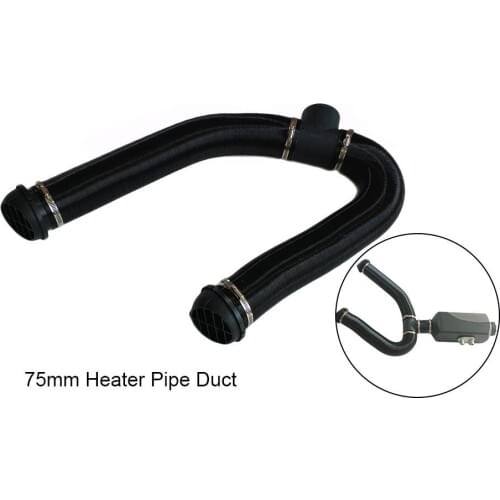 Parking Air Heater Heating Pipe Catheter 75mm Diesels Heater Ducting Air Pipe Hose for Car Heater Accessories