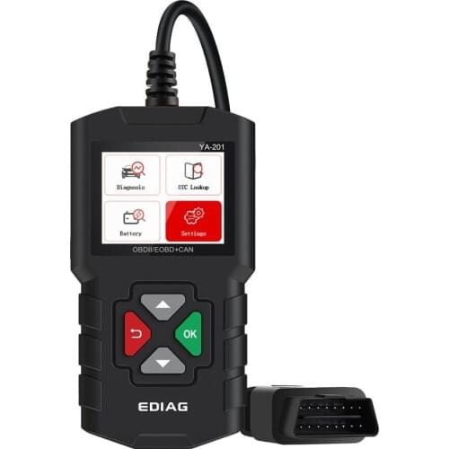 Car Doctor Full OBD2 Scanner YA201 OBDII Engine Error Code Reader Diagnostic Tool Multilingual PK AD310 AL319 CR3001